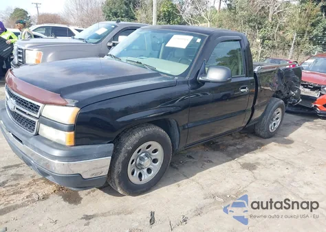 2007 Chevrolet Silverado 1500 Classic Ls z USA, uszkodzony, nr VIN 1GCEC14X27Z133522